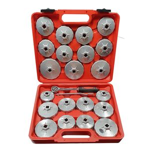 Set Copas Saca Filtros de Aceite 23 Piezas
