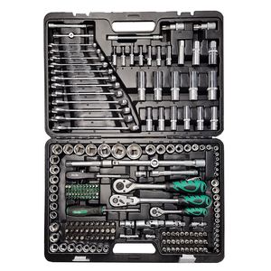 Jgo. De Dados 1/4" 3/8" 1/2" 216 Piezas