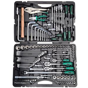 Set Dados y Llaves 1/2" 3/8" 1/2" Hex C 132Pz Ae-S132