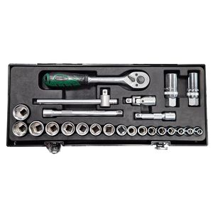 Set Dados 3/8" 24 Piezas Hexagonal