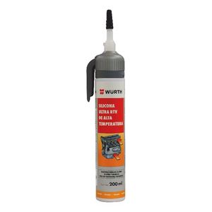 Silicona Gris Alta Temperarura Tubo 200ml