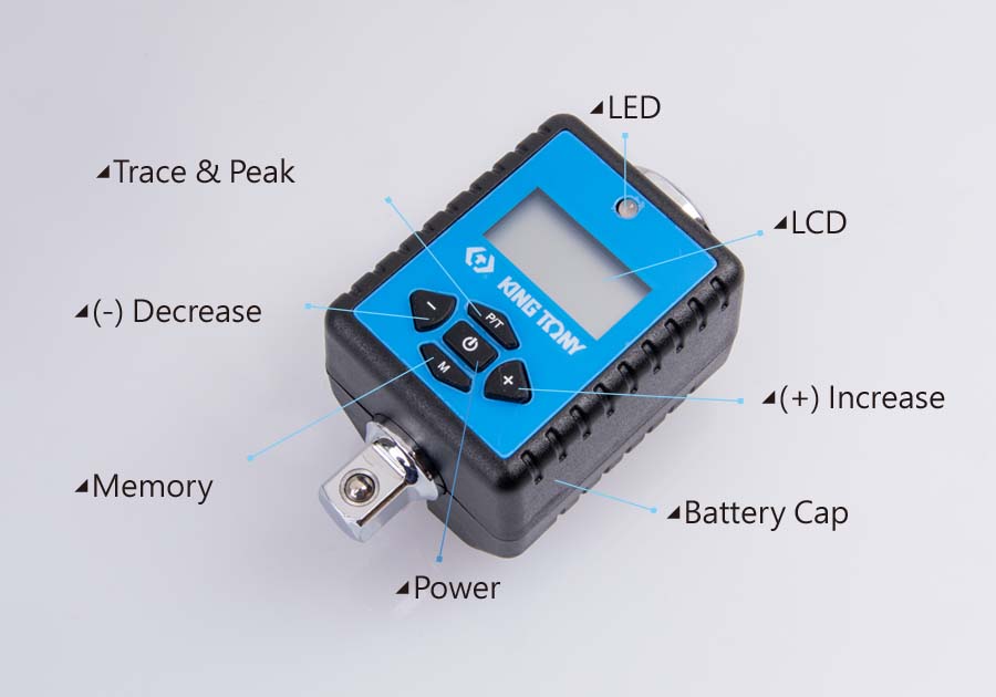 Medidor De Torque Digital 3/8