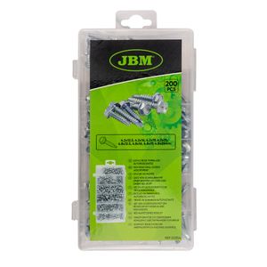 Set Surtido Tornillos Autoperforantes 200 pz