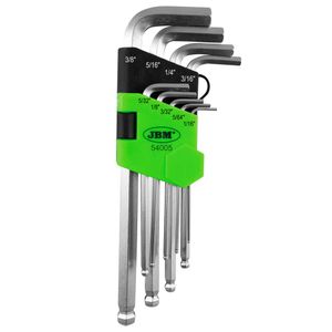 Set de Llaves Allen Pulgada 9Pz