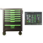 Mueble Con Herramientas 7 Cajones Equipado - 108 Piezas