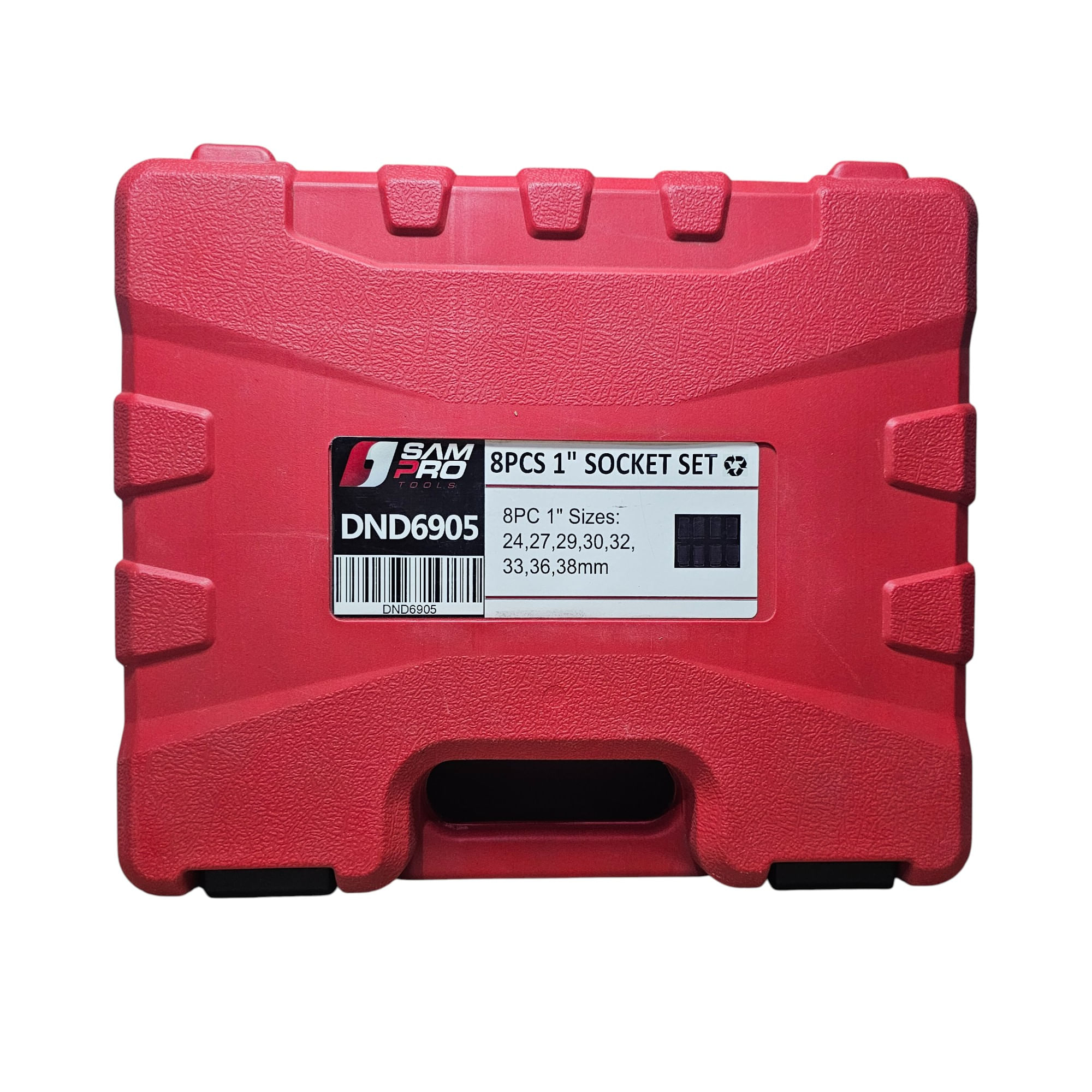 Juego Dados Impacto 1” Sampro DND6905 – 8 pzs