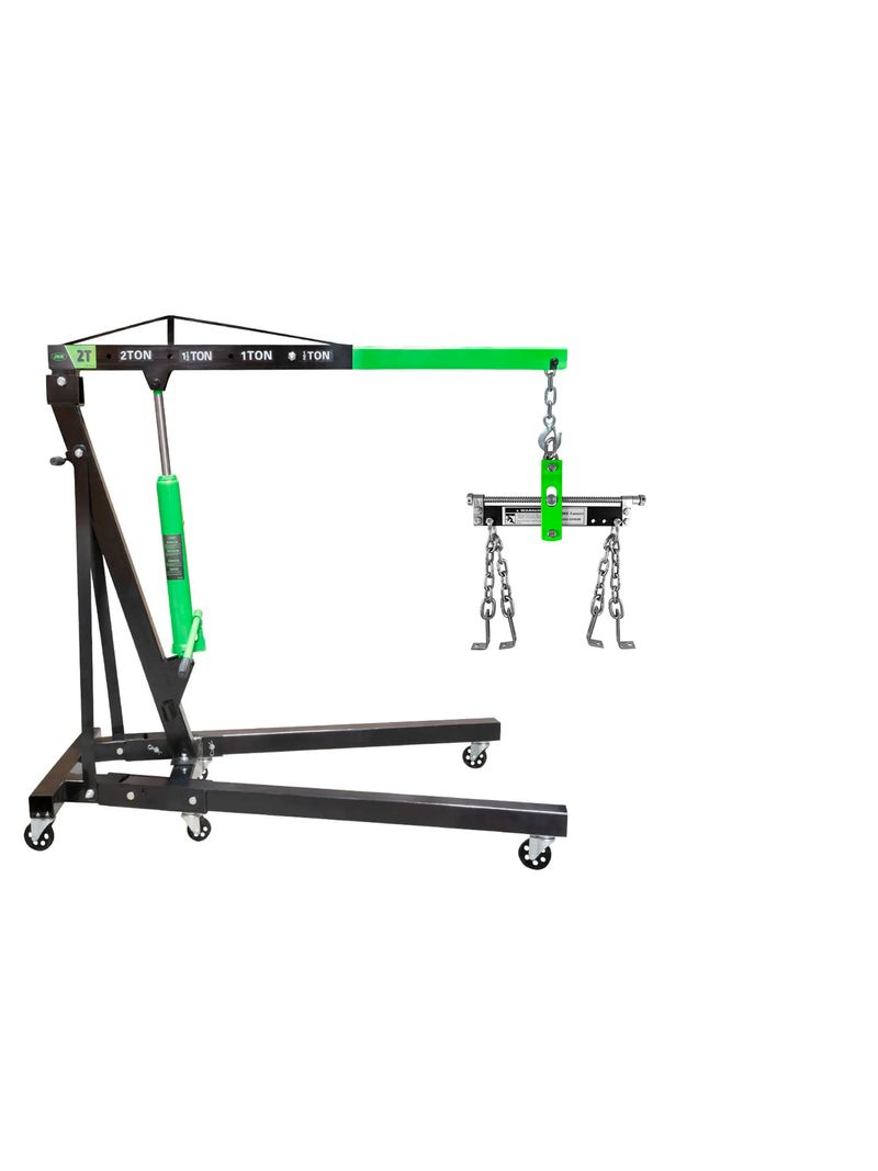 Kit Alza Motores - Tecle Plumas 2 Ton + Nivelador de Motores