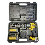 Pistola de Impacto Inalámbrica 20V 850 Nm YRL850F0 – 2 Baterías 4Ah