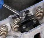 Compresor resorte de válvulas GM — Trabajo con Culata Montada