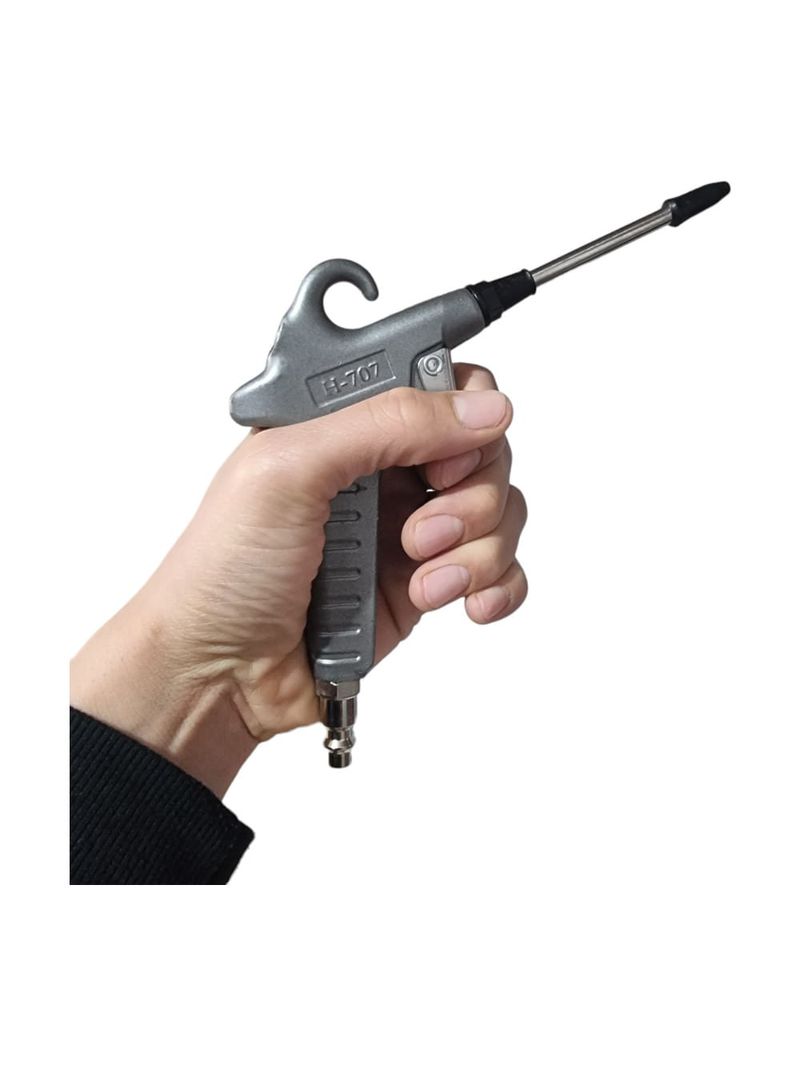 Pistola Sopladora Neumática, 1/4" NPT – 13 bar (187 psi), Boquilla 100 mm