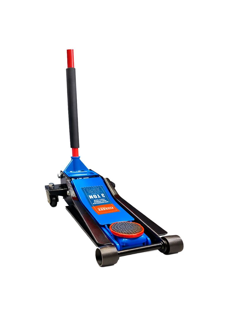 Gata hidraulica Caiman 3 toneladas doble bomba perfil bajo Plessey