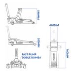 a Tipo Caimán  (Perfil Bajo, Doble bomba) - 4 Toneladas