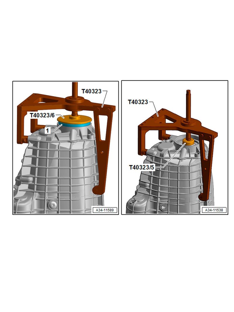 Extractor Carcasa Transmisión 7-Vel DSG 0CK  – Audi / Porche