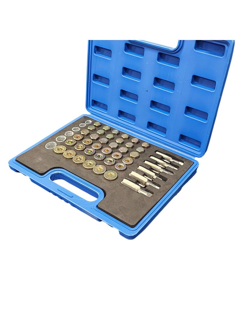 Kit de Reparación de Roscas de Cárter de Aceite - 114 piezas