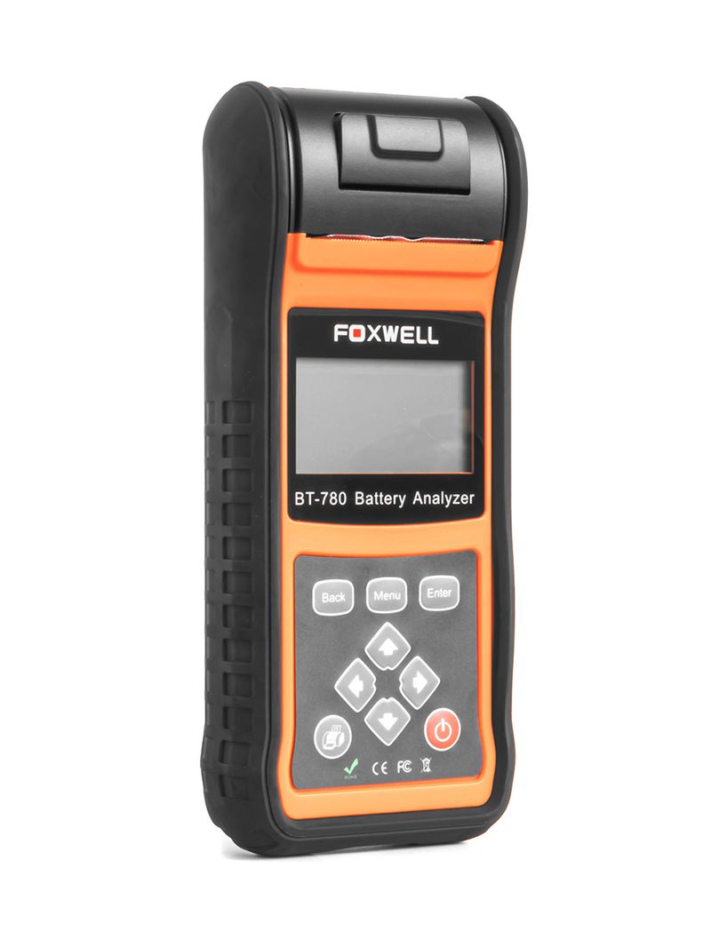 Analizador de Batería con Impresora Térmica 12/24 V (100–3000 CCA)