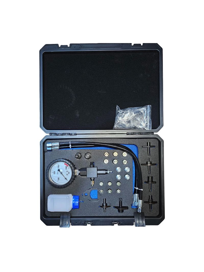 Comprobador de alta presión Common Rail – manómetro 0–2000 bar