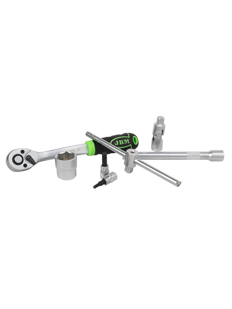 Juego de Dados Hexagonales 3/8” – 59 Piezas