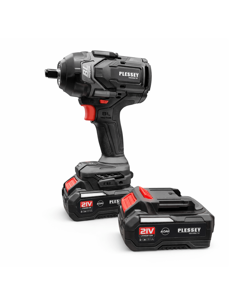 Llave Pistola de Impacto Inalámbrica 1/2" 1180Nm 6803 + 2 Baterías y Cargador