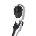 Chicharra 3/8" Extra Larga 457mm Articulada 72 Dientes