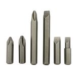 Destornillador de Impacto 1/2" con 6 Puntas – 8 Piezas