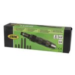 Destornillador de Impacto 1/2" con 6 Puntas – 8 Piezas