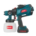 Pistola Pulverizadora Para Pintar Inalámbrica HVLP 20V 1200ml Ronix 8604