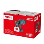 Pistola Pulverizadora Para Pintar Inalámbrica HVLP 20V 1200ml Ronix 8604