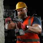 Taladro Percutor Inalámbrico Brushless 40V 150Nm Ronix 8905