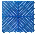 Piso de Garage Modular 40x40x1.8cm - Azul