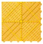 Piso de Garage Modular 40x40x1.8cm - Amarillo