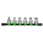 Juego de Dados Extra-Cortos Imbus (12 Puntas) Perforados 1/2” - 6 Piezas
