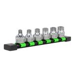 Juego de Dados Extra-Cortos Imbus (12 Puntas) Perforados 1/2” - 6 Piezas