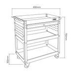 JBM54499 CARRO PORTA HERRAMIENTAS JBM 6