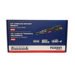 Llave Chicharra Inalámbrica 3/8” 100Nm Brushless Plessey 6101 con 2 Baterías y Cargador