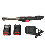 Llave Chicharra Inalámbrica Cuello Largo 1/2” 100Nm Brushless Plessey 6102 con 2 Baterías y Cargador