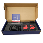 Llave Chicharra Inalámbrica Cuello Largo 1/2” 100Nm Brushless Plessey 6102 con 2 Baterías y Cargador