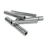 Set de Dados Hexagonales 3/8” Extra Largos 120mm - 5 Piezas
