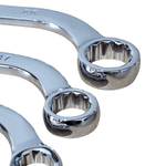 Set Llaves Corona Curva Tipo C Doble Medida - 5 Piezas