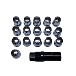 Set Dados Rueda de Seguridad 7 Caras M12-1.5 16 Tuercas