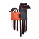 Set de Llaves Torx con Orificio Largas S2 - 9 Piezas