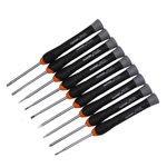Set Destornilladores Relojero Cruz, Paleta y Torx – 9 Piezas