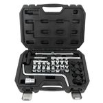 Juego de Dados 3/8 para Tapón de Cárter 34 Piezas